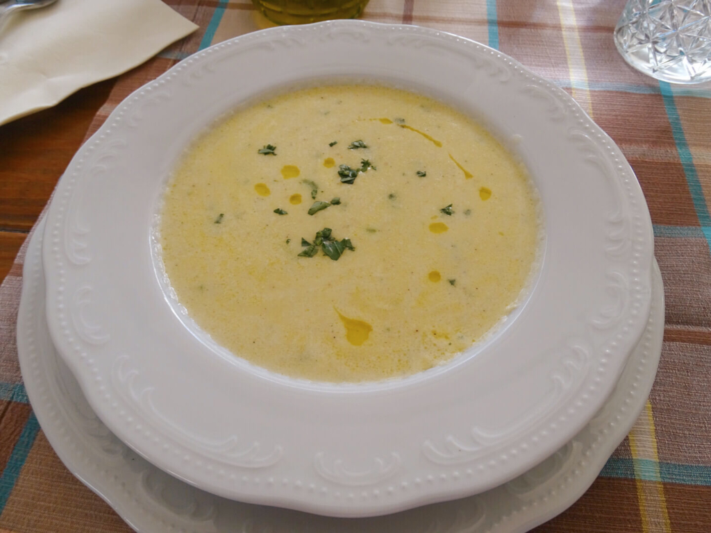 Shrimp soup at Konobo fetivi