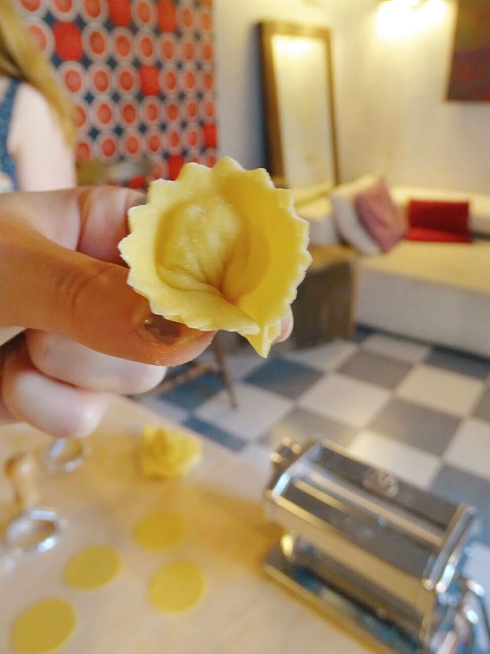 MAKING TORTEeli pasta