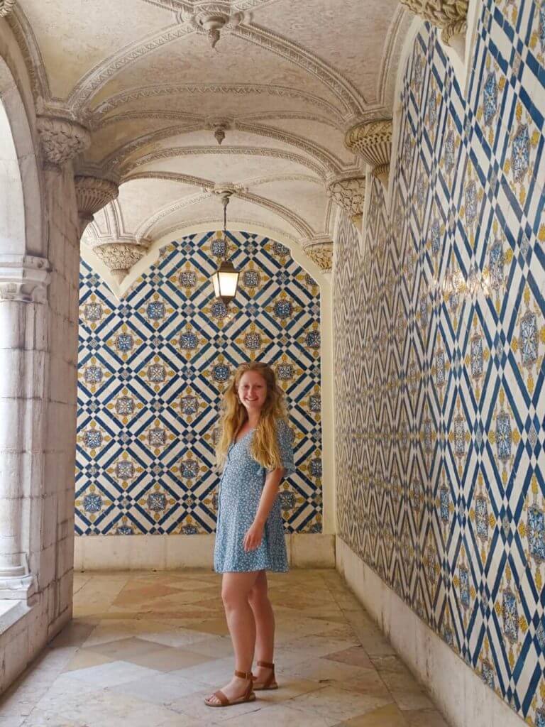 Tile museum lisbon portugal