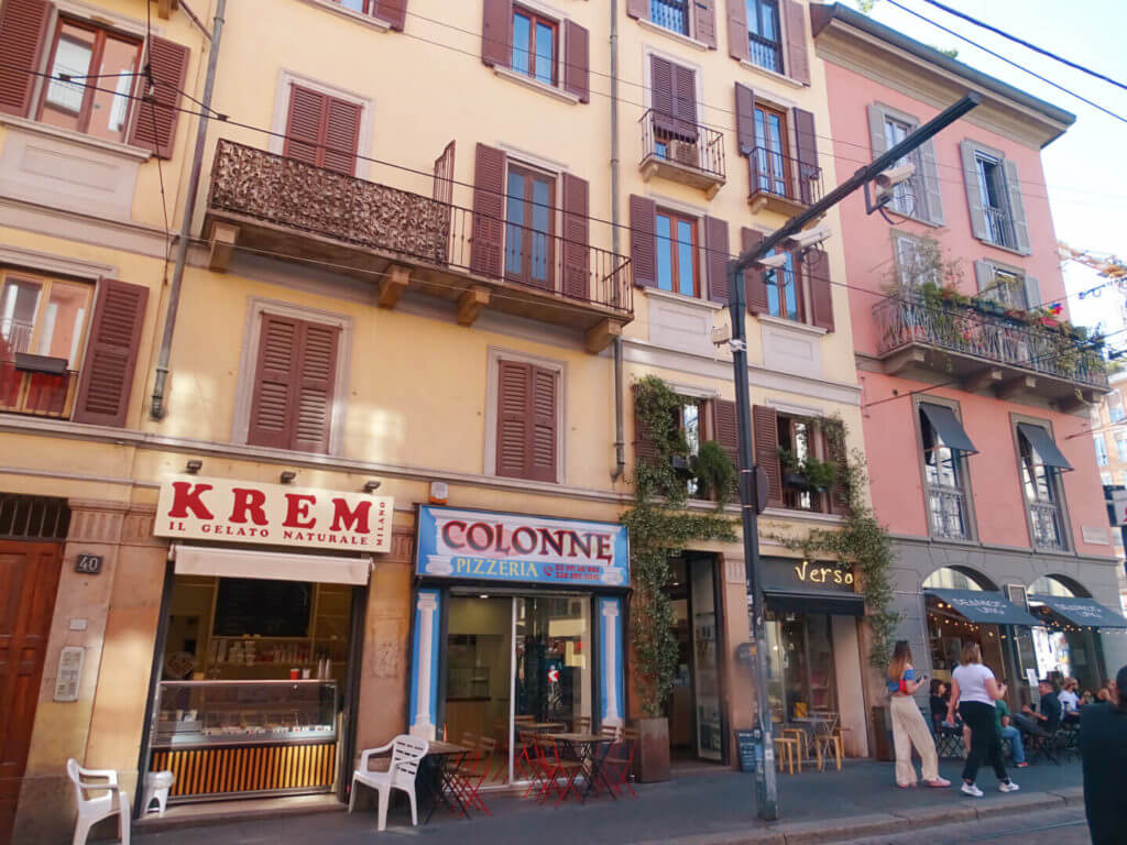 Navigli district milan