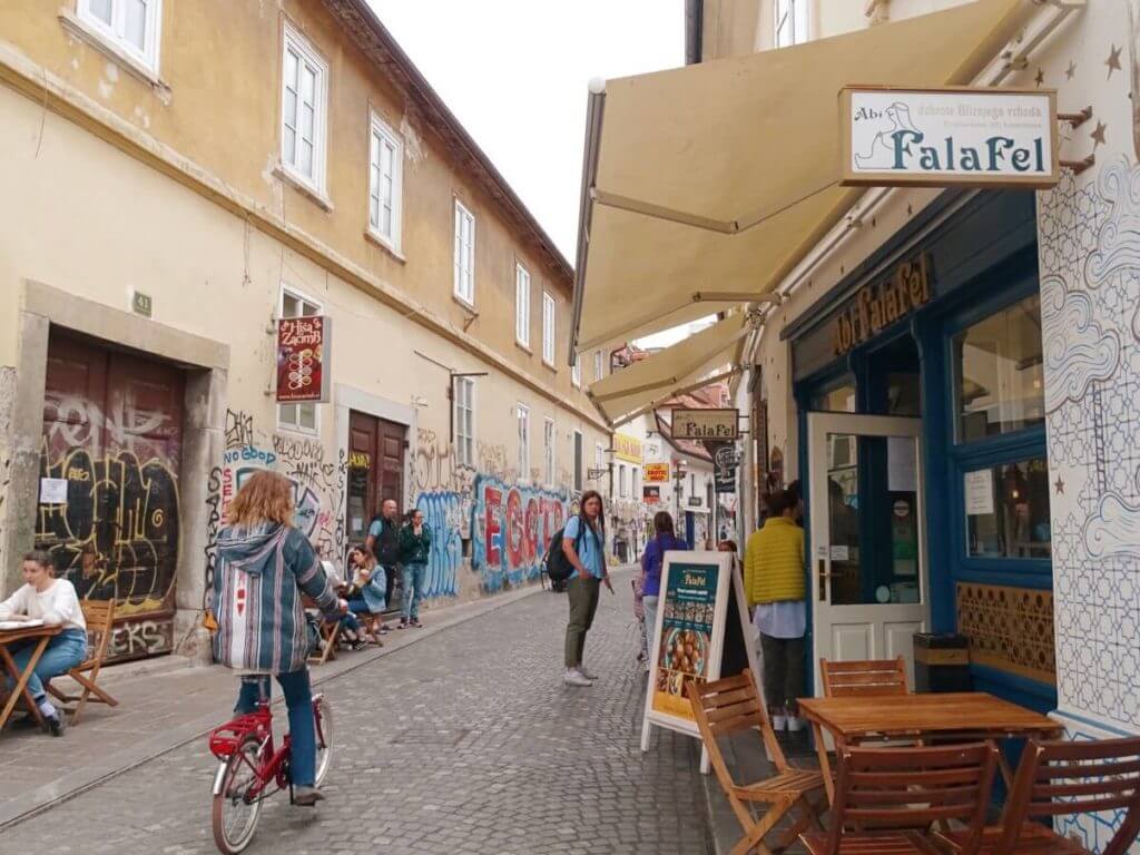 Quirky street places in Ljubljana