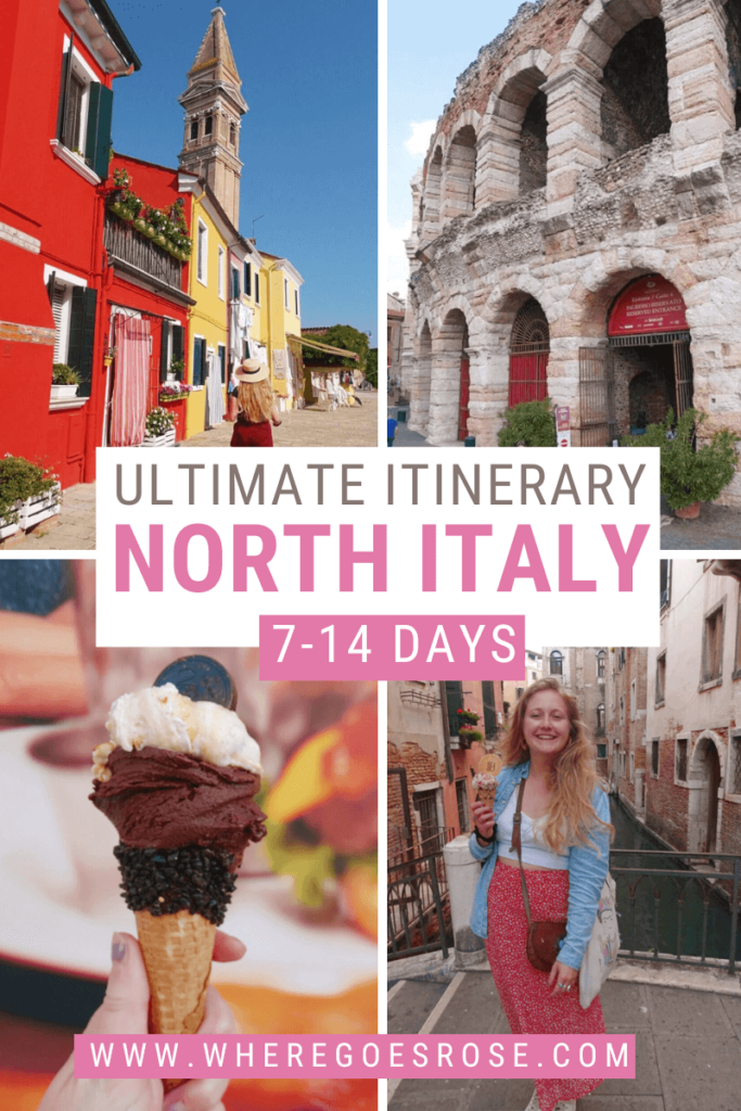 northern italy itinerary