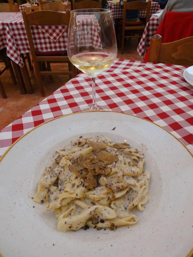 Truffle pasta