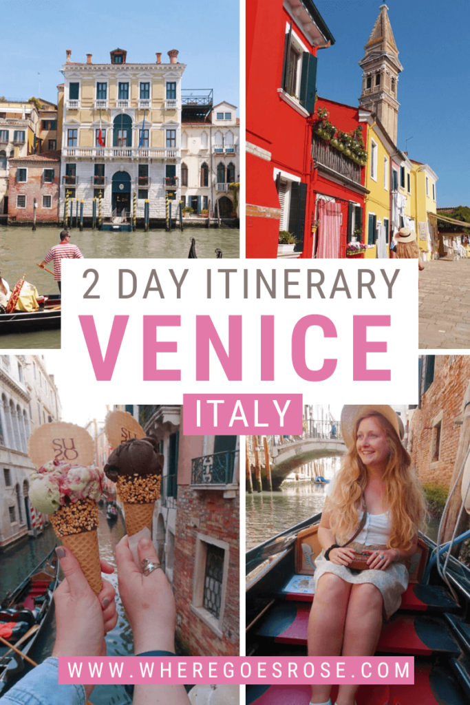 2 day venice itinerary