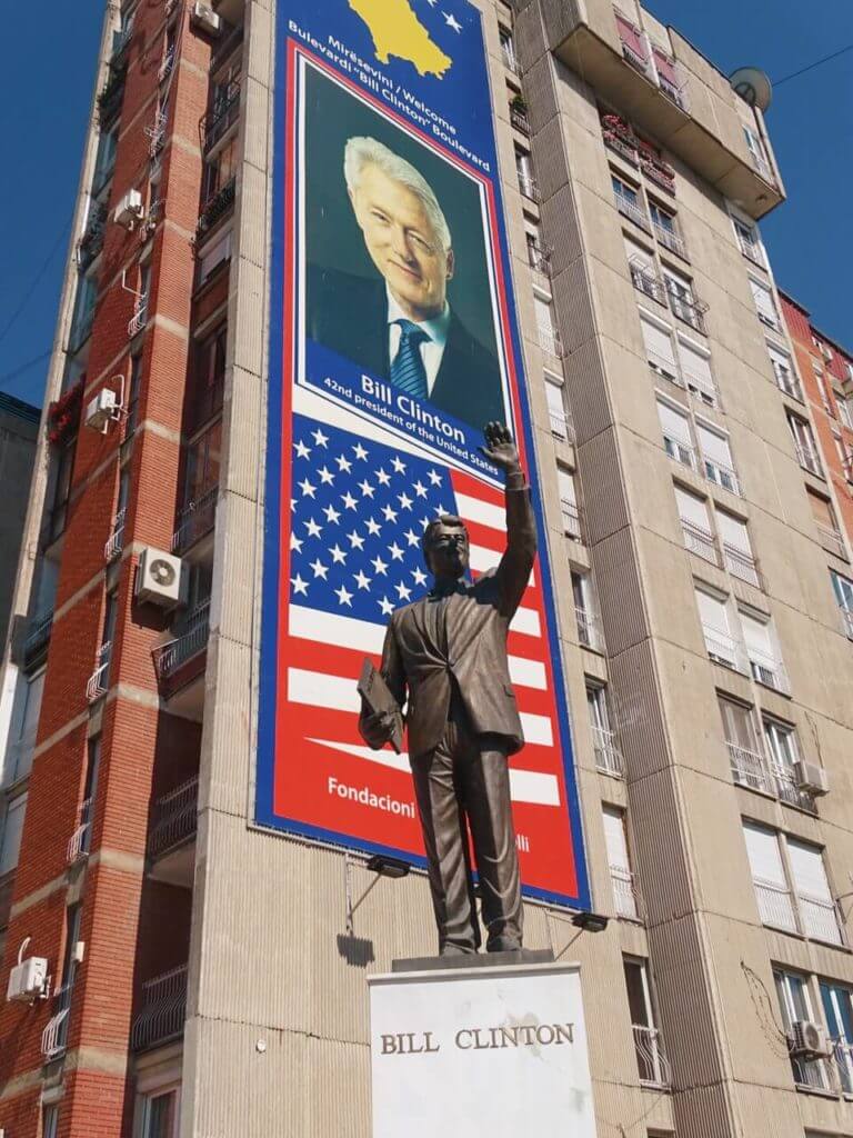Bill clinton boulevard what to do pristina 