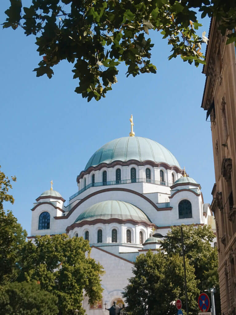 Saint sava church serbia