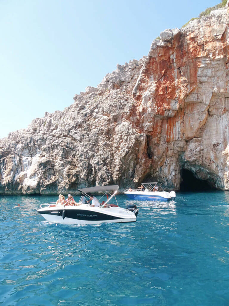 blue cave montenegro itinerary