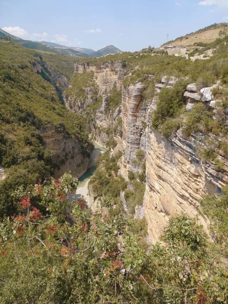 Osum canyon where to go albania itinerary