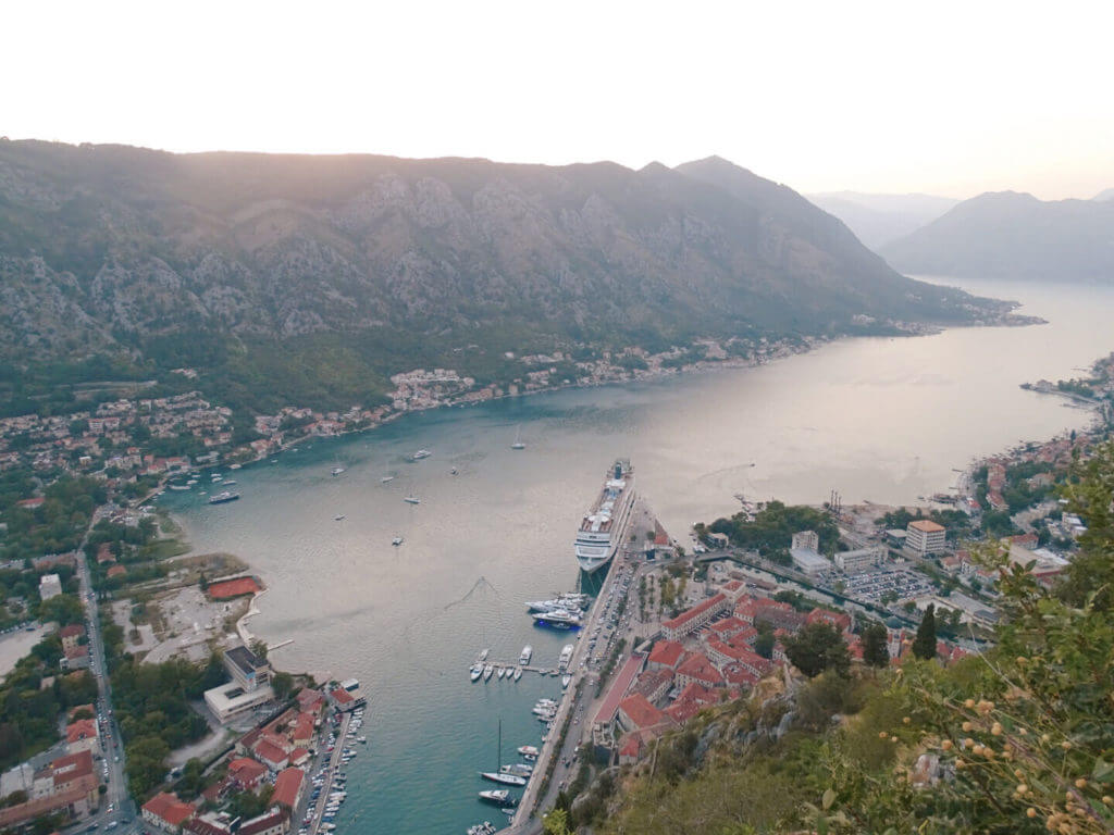 Kotor fortress montenegro