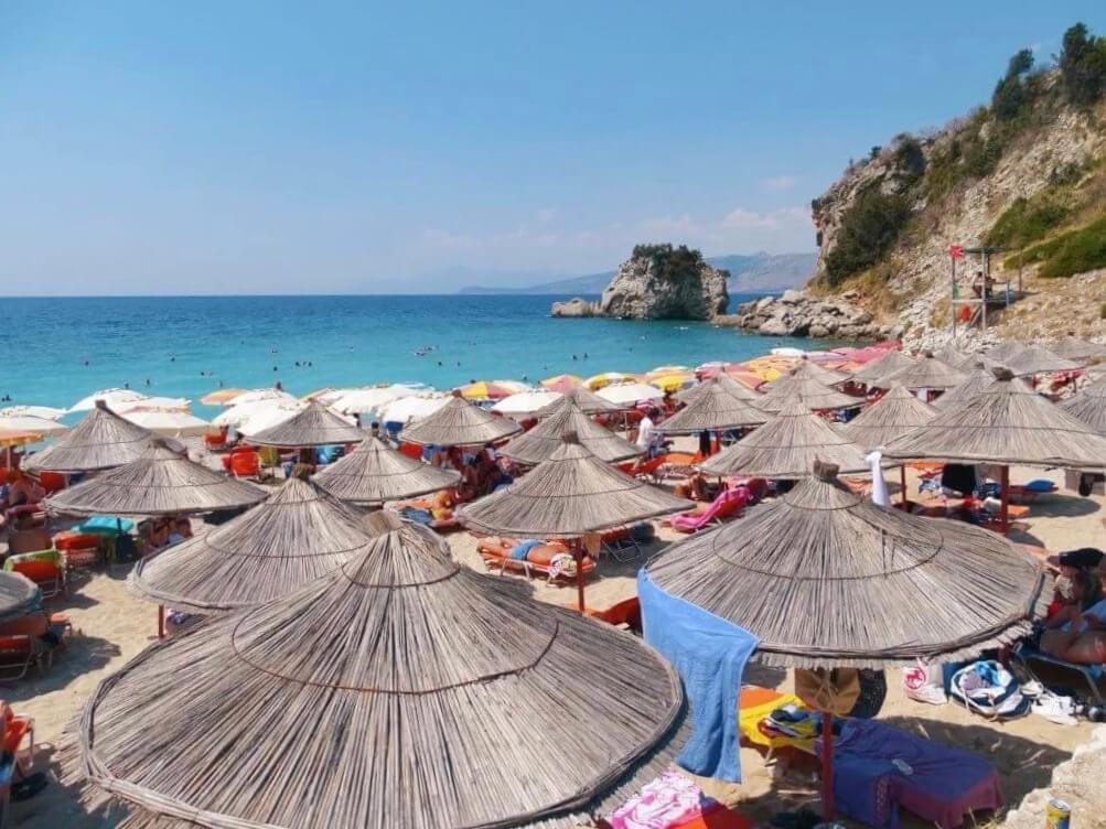 Ksamil beaches balkan trip itinerary