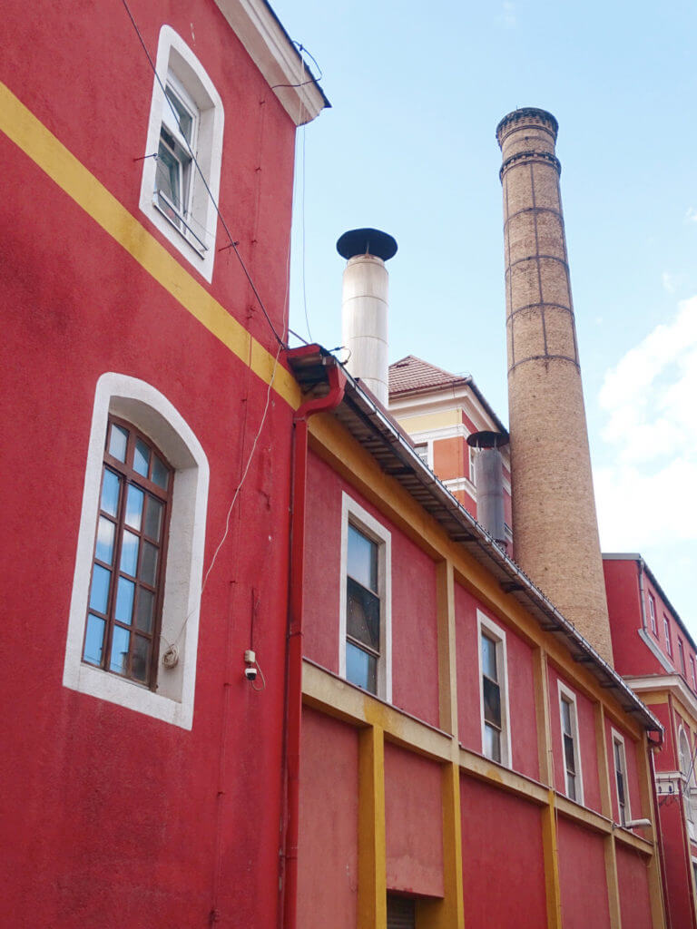 Inside Sarejvo brewery
