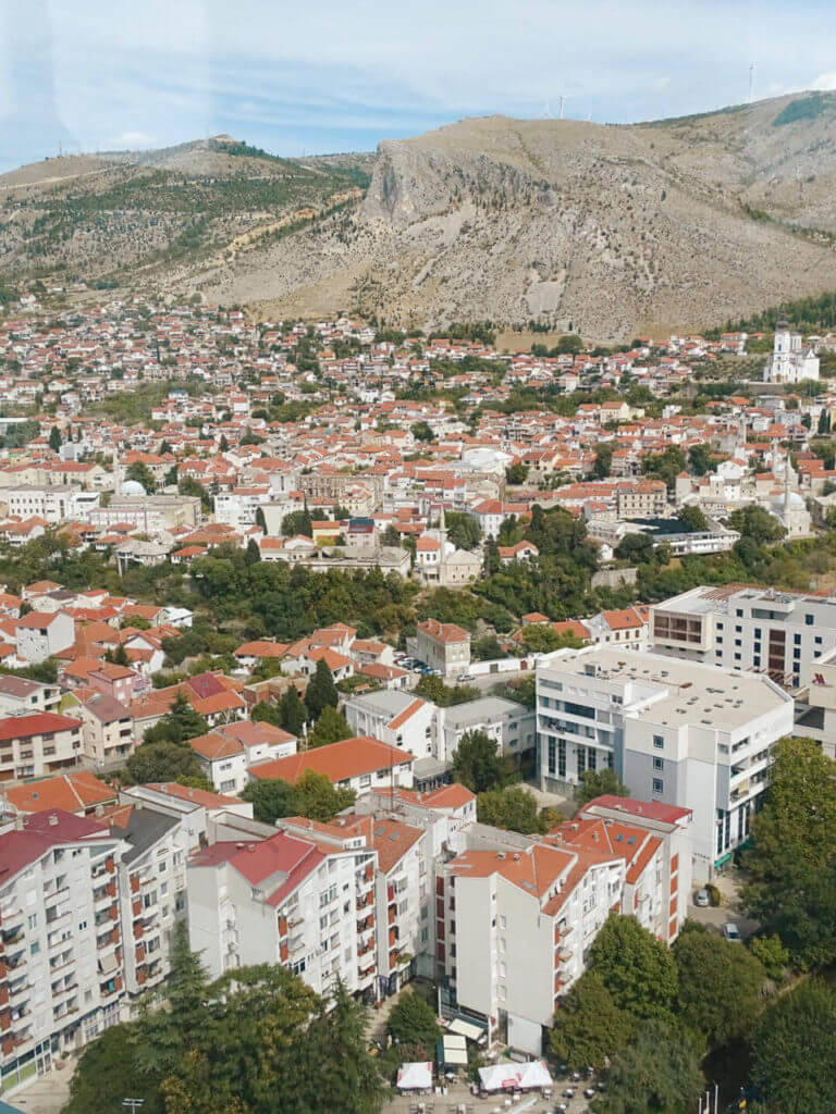Peace bell tower view
