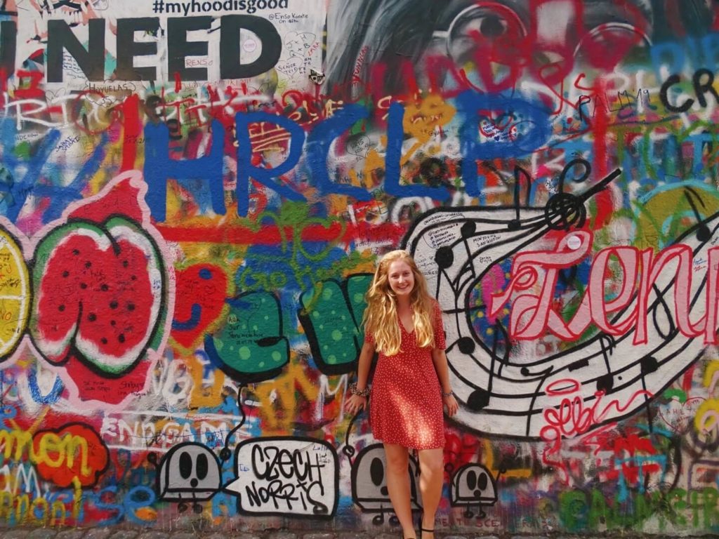 john lennon wall prague