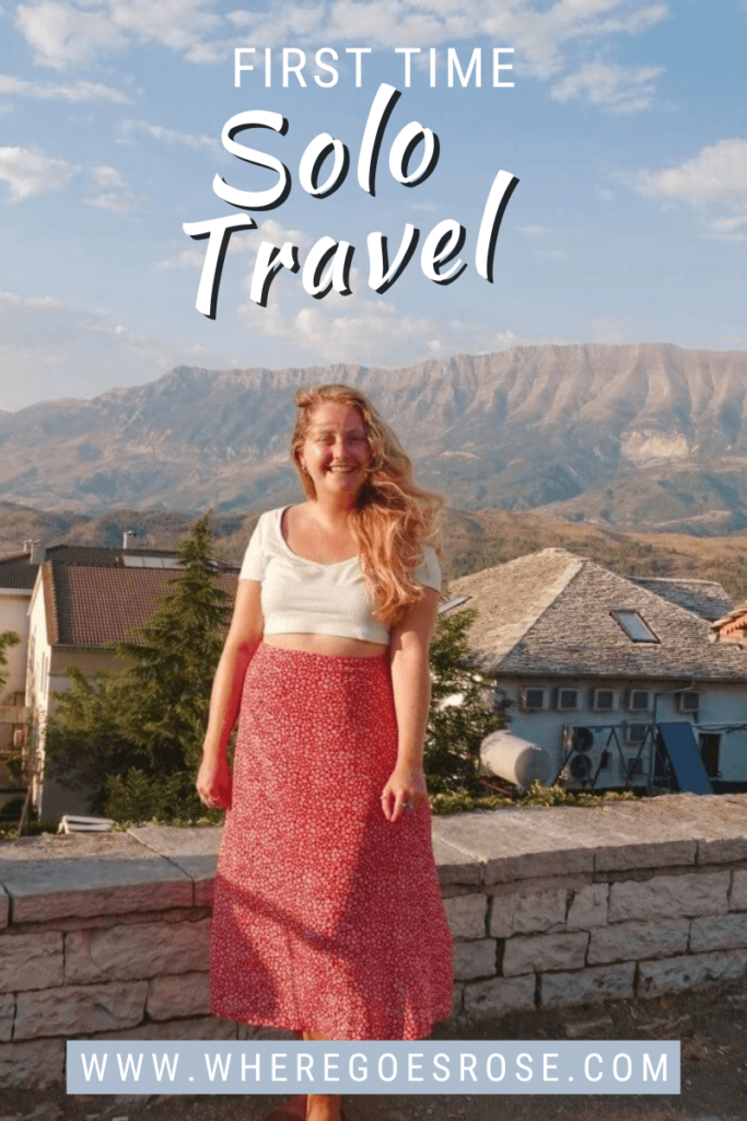 solo travel first time