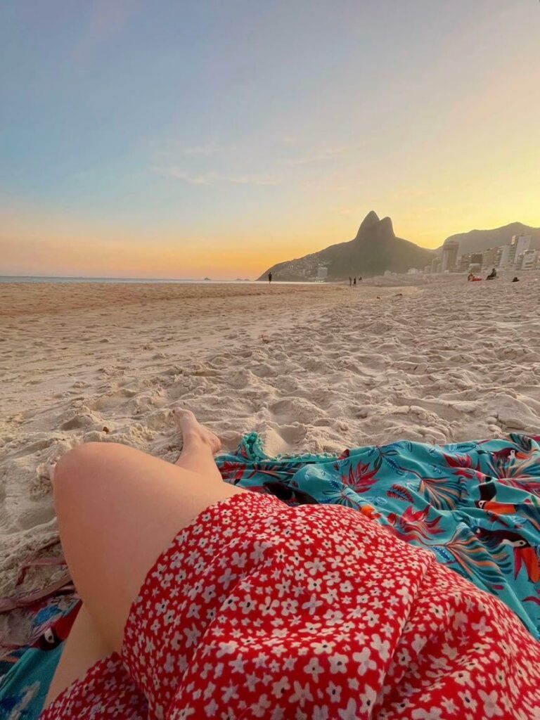 Ipanema beach rio brazil