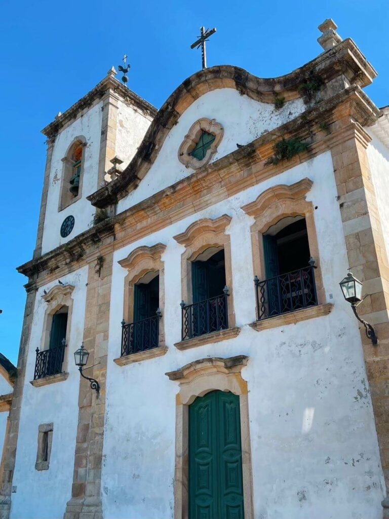Chruch in Paraty brazil