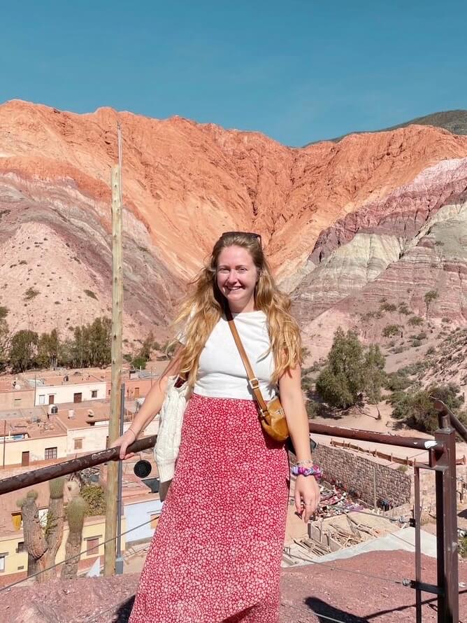 7 colour mountain travelling solo argentina