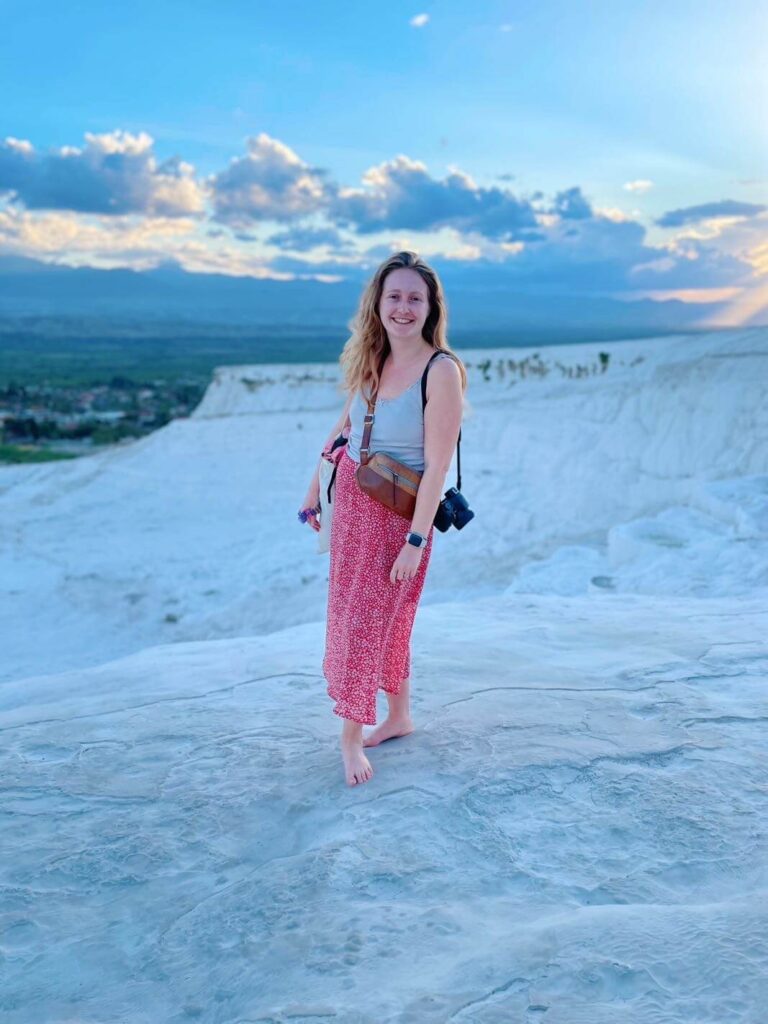 Pamukkale destination during solo turkey travel
