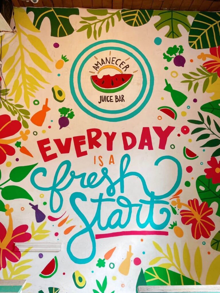 Amanecer Juice Bar Antigua food guide