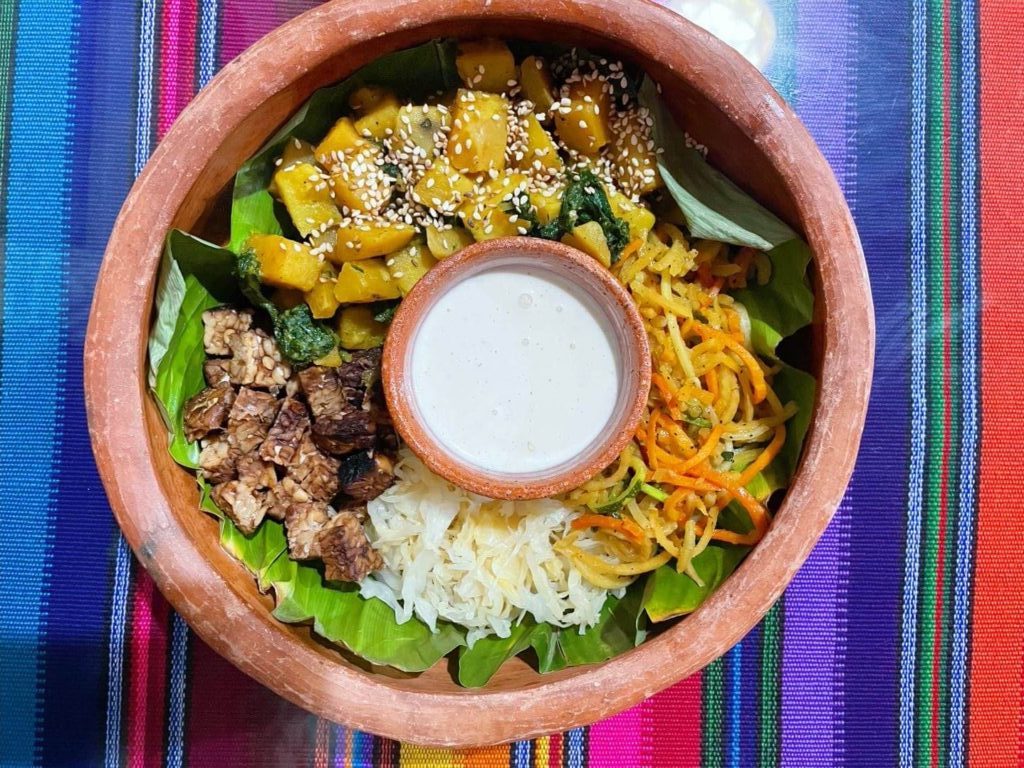 Wachuma healthy restaurant Antigua 