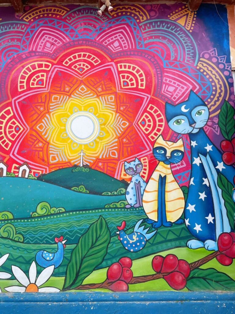 Street art in ataco el salvador