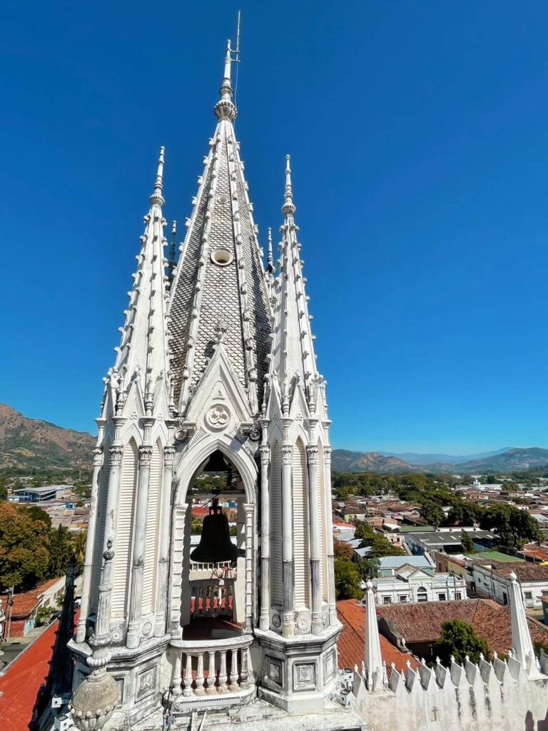 santa ana church tower el salvador