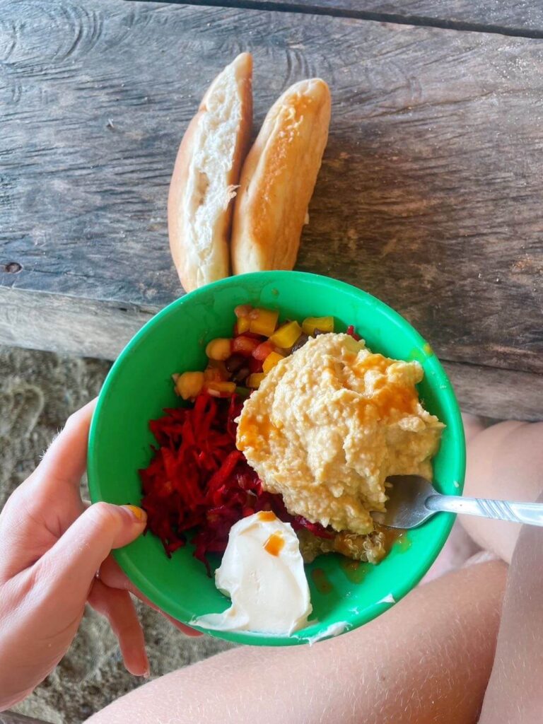 Lunch on san blas adventures tour review