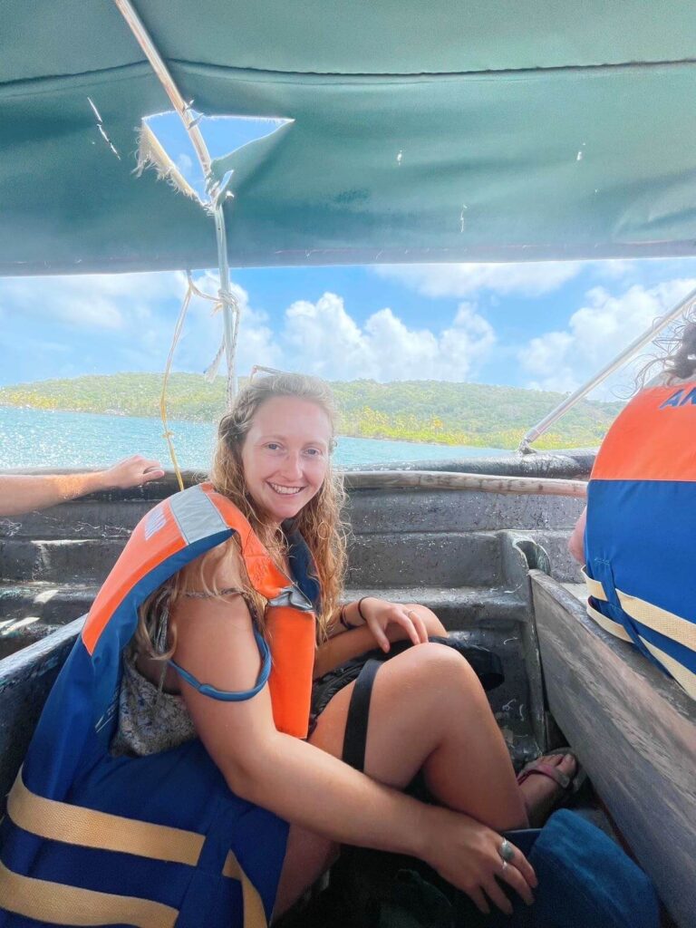 Boat ride on san blas adventures tour