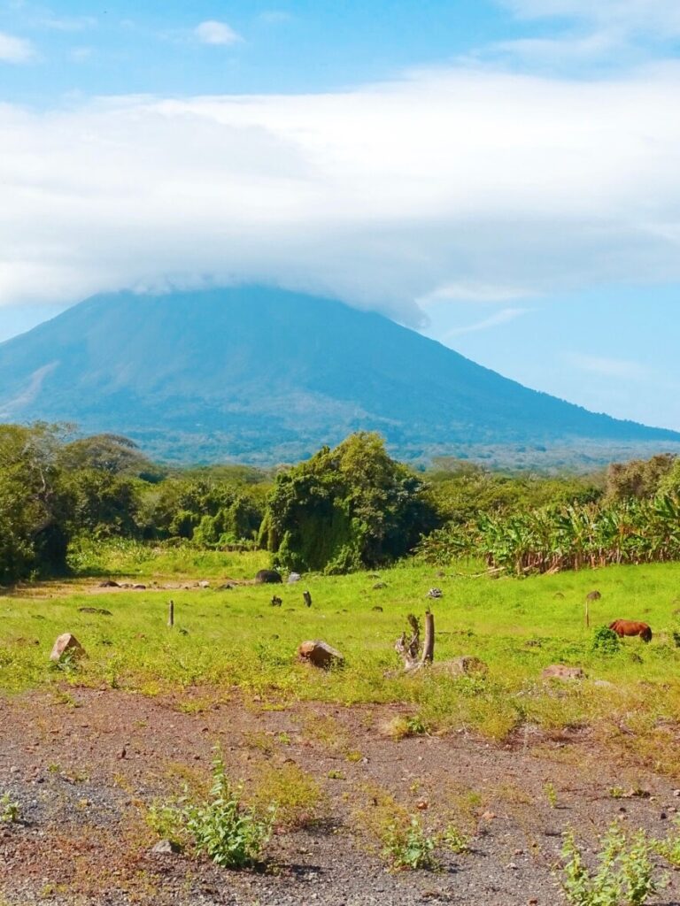 Ometepe Island volcano