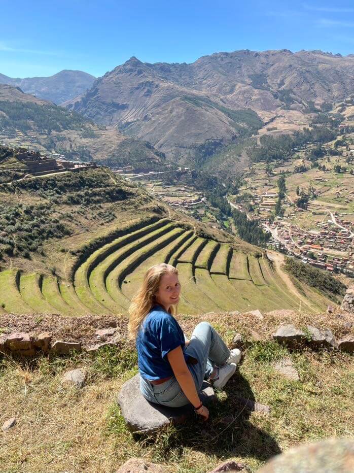 Pisac ruins solo travel peru