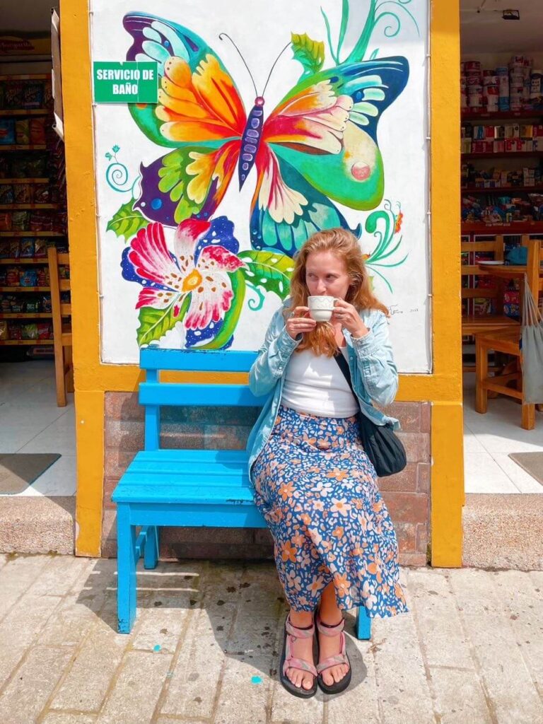 Filandia colourful town