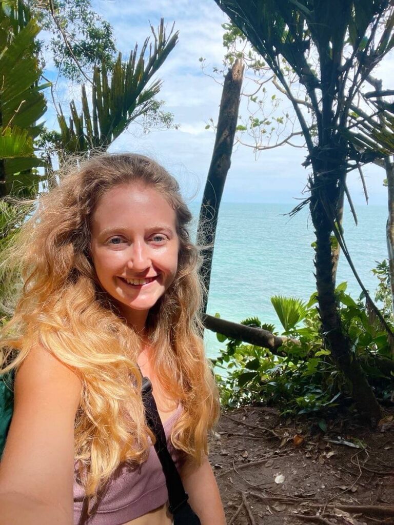 Hiking during solo travel in Costa Rica