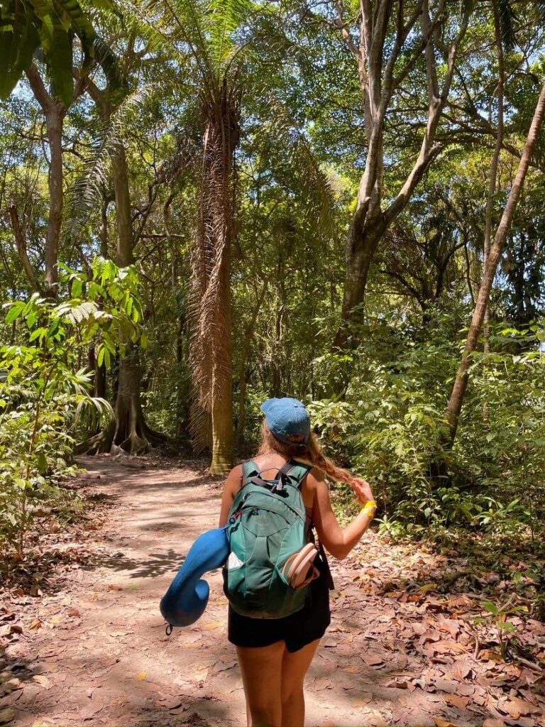 Tayrona national park solo female traveller
