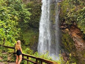 waterfall solo female travel Panama