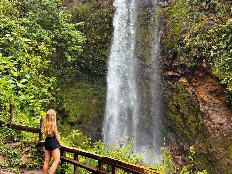 waterfall solo female travel Panama
