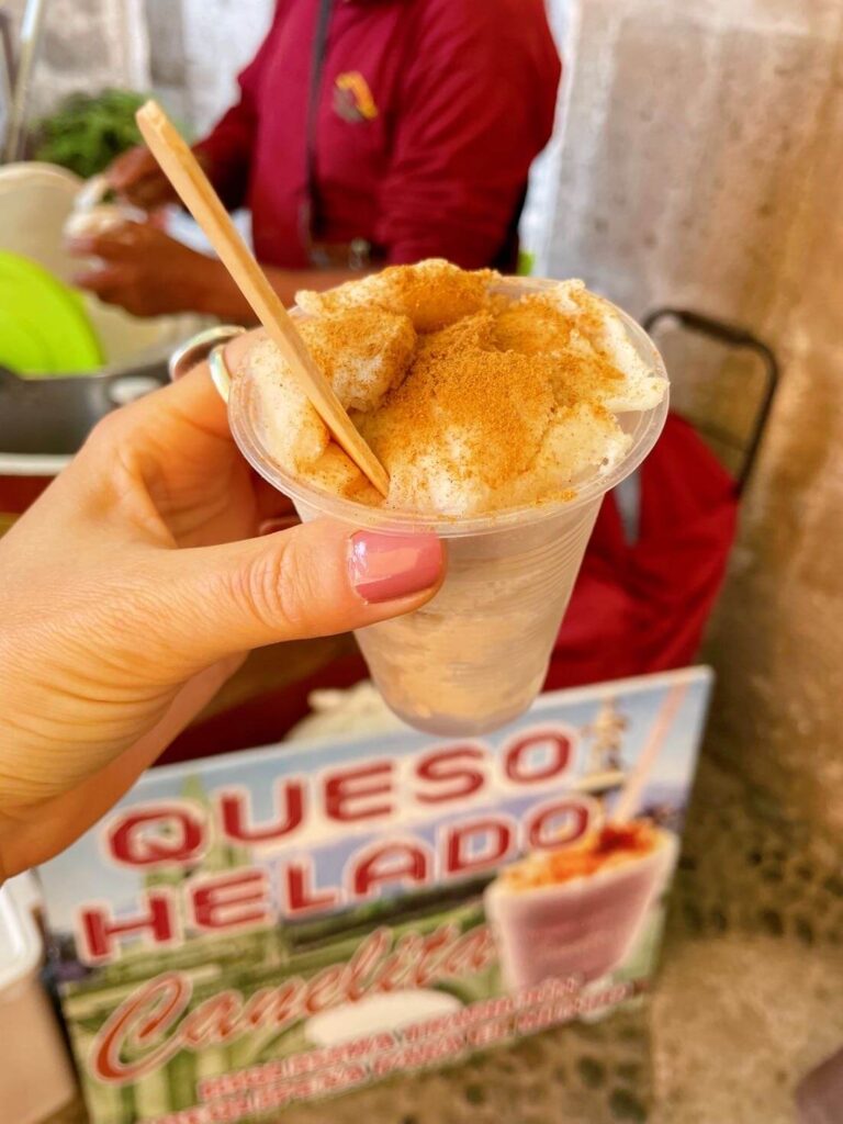 Queso helado