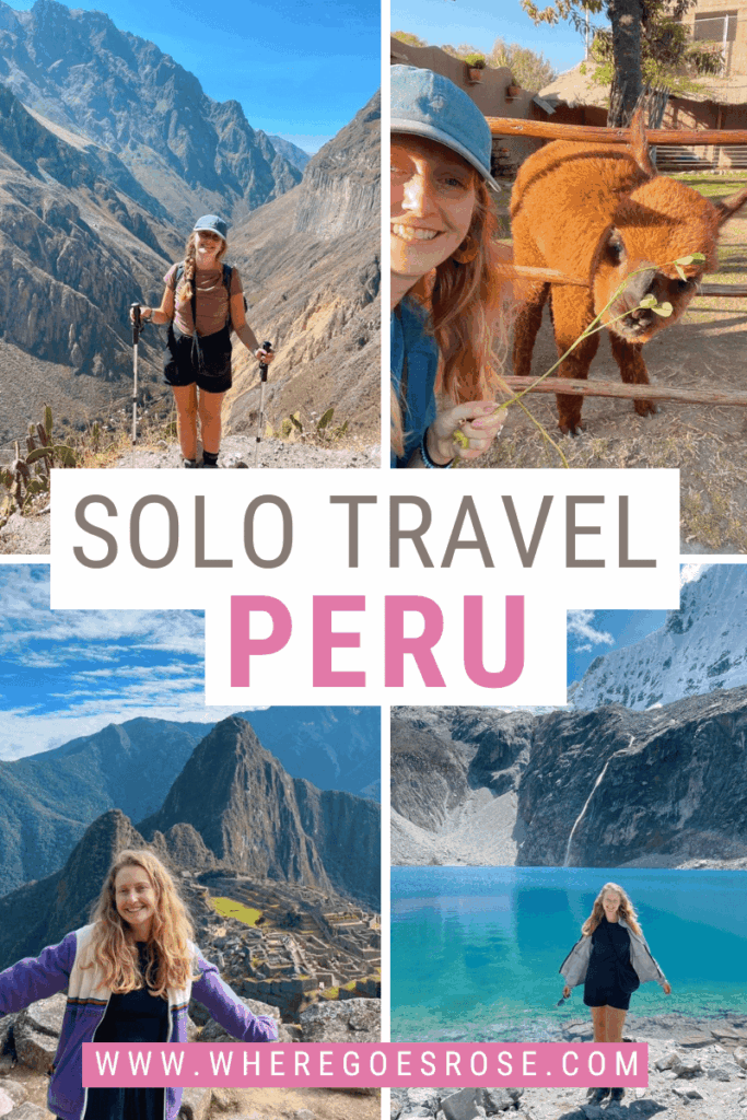 peru solo travel guide