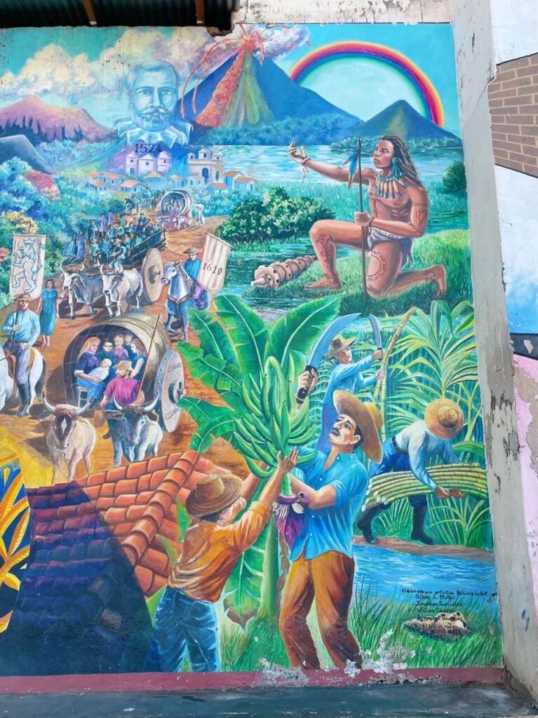 Murals in leon nicaragua itinerary