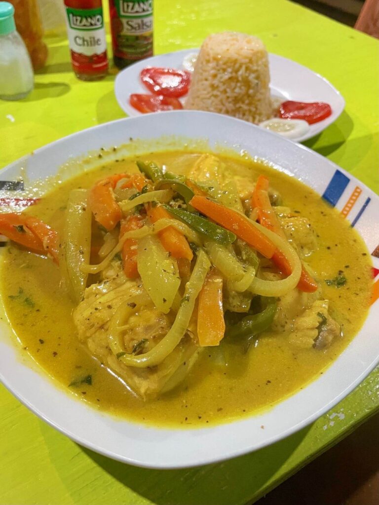 Coconut curry corn islands