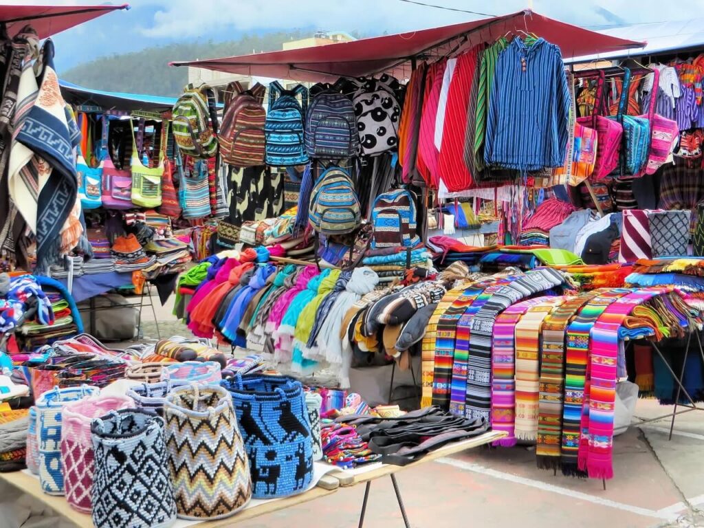 Otavalo market Ecuador