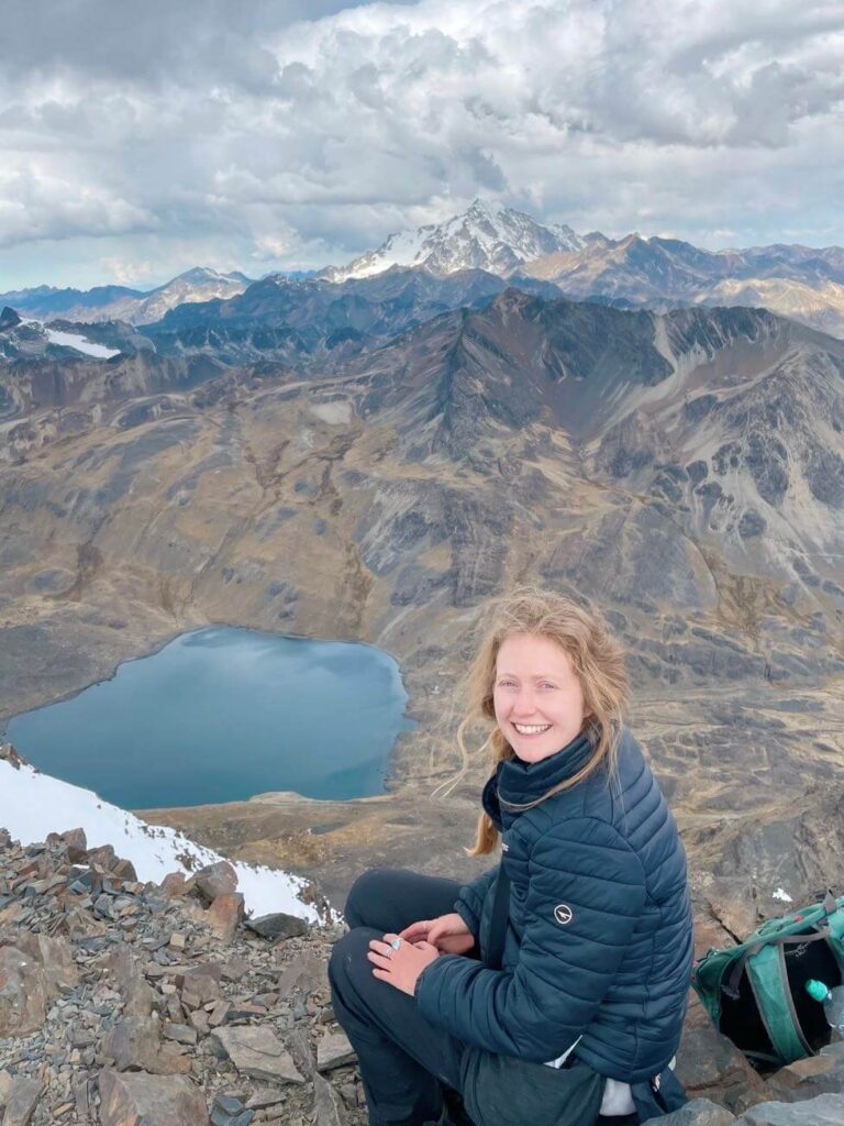 Pico austria hike solo travel bolivia