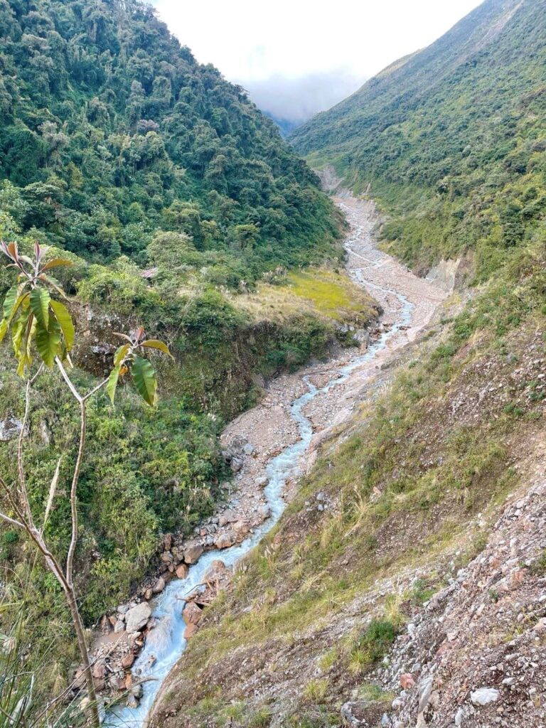 Scenery during Salkantay hike