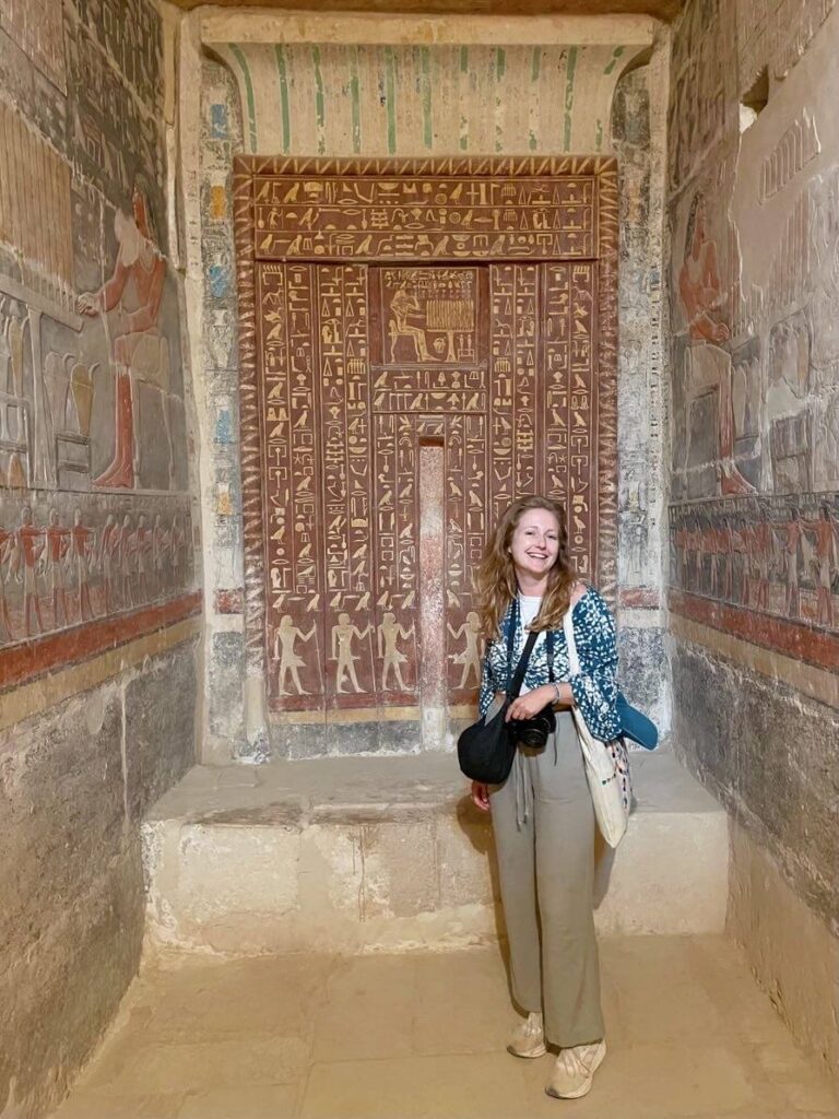 Sakkara temple