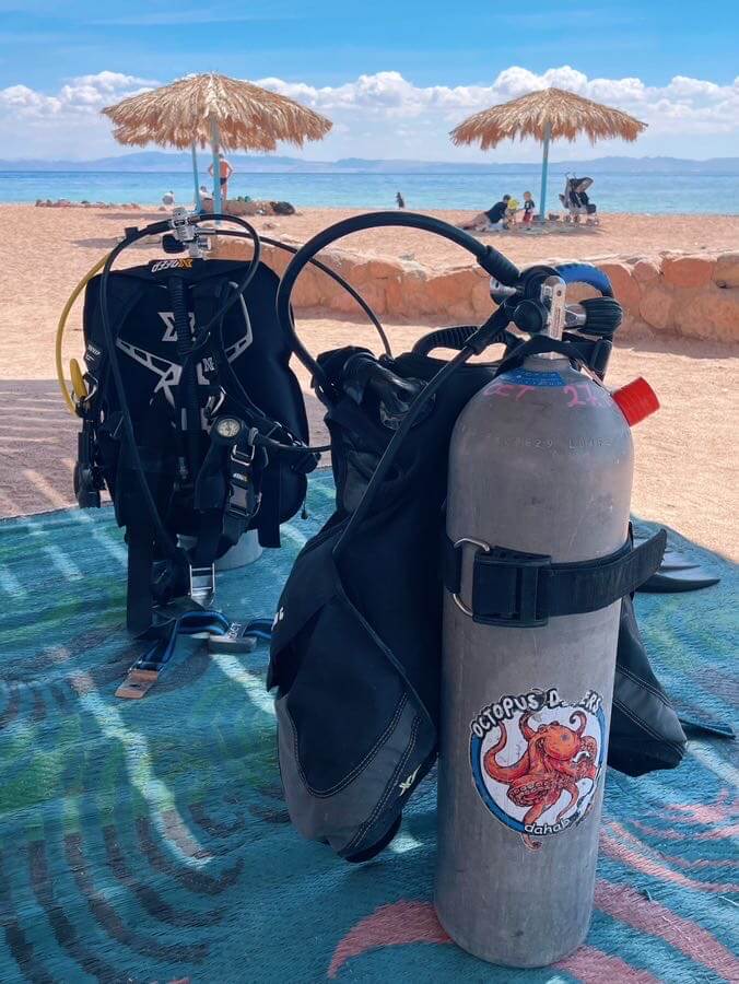 Scuba diving
