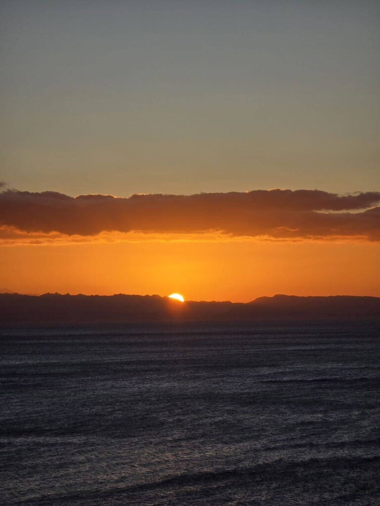 Sunset over dahab