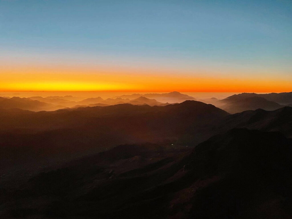 Mount Sinai sunrise hike